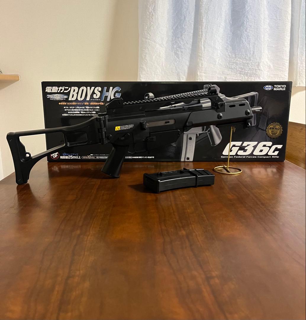未使用　東京マルイ カスタム品　H&K G36C ボーイズ　金属ピニオンギア