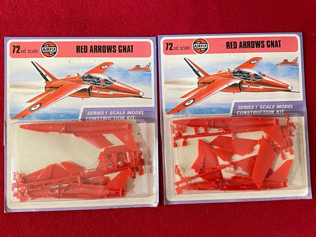 エアフィクス1/72 ホーカーP1127 他、全30個セット