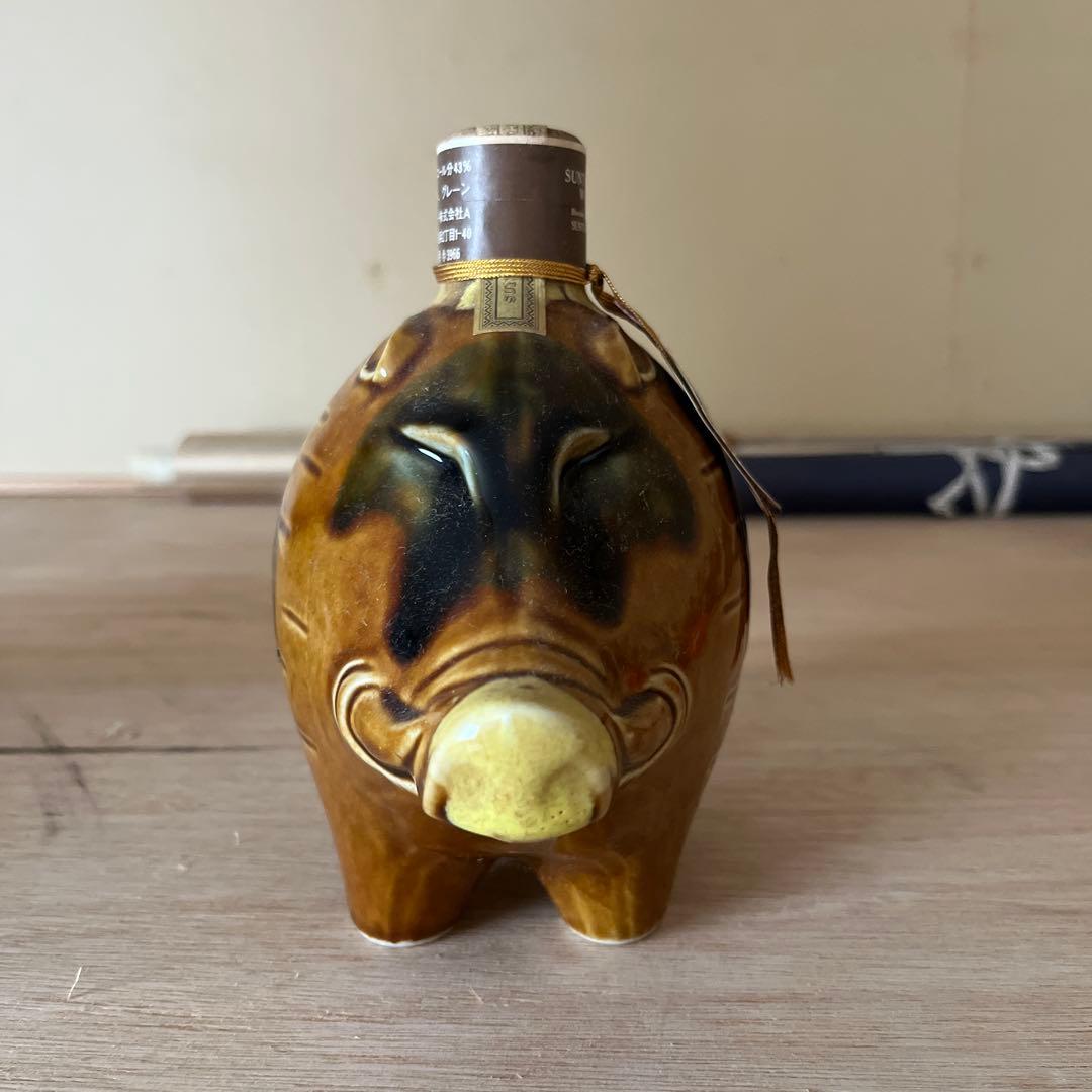 サントリーオールドウイスキー 豚型ボトル 750ml