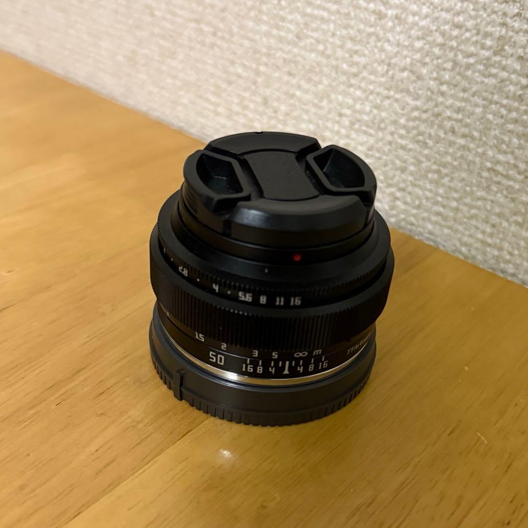 【極美品】TTArtisan 50mm f2 Eマウント + NDフィルター