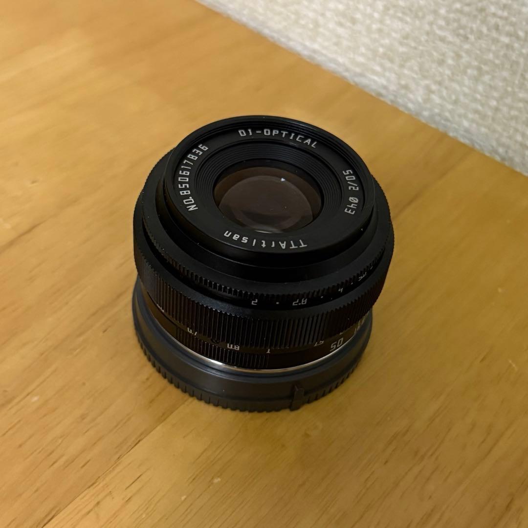 【極美品】TTArtisan 50mm f2 Eマウント + NDフィルター