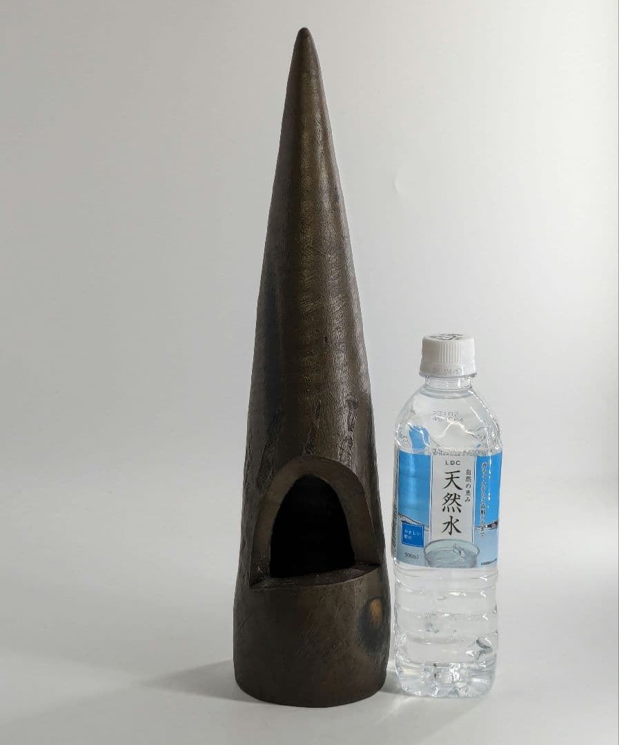 岡山県重要無形文化財 森陶岳 備前焼 花器 フラワーベース 花入 花瓶 華道具