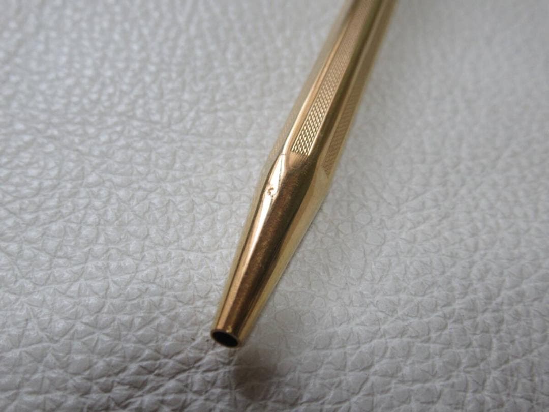 廃盤 美品 1960年代スイス製◆カランダッシュ エクリドール 金張りボールペン