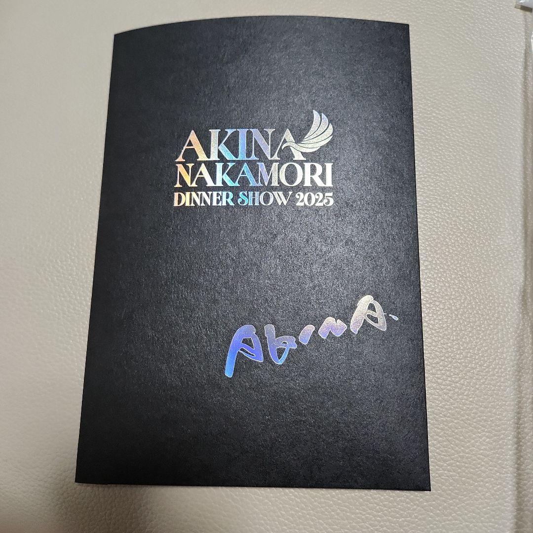 【非売品】中森明菜ディナーショー2025 限定トート、ポストカード、メニュー