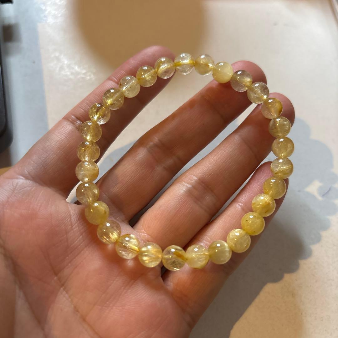 めちゃ綺麗！ゴールドルチルクオーツ！ズーンとくる！