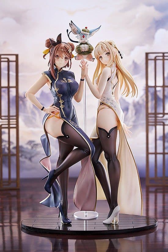 【開封品】ライザ＆クラウディア チャイナドレスVer. フィギュア