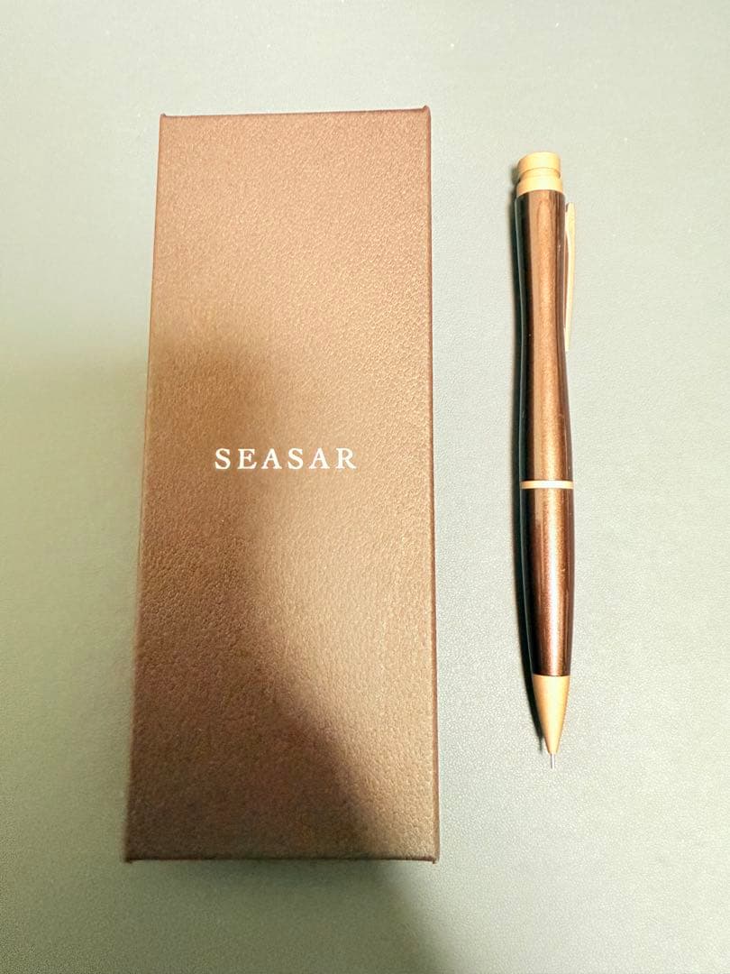 SEASAR Aero 剛性感MAXシャーペン ダークブラウン