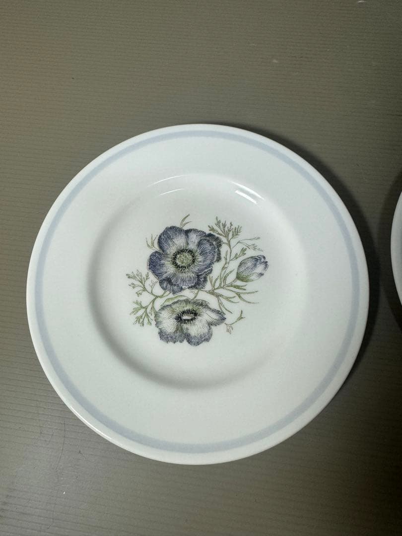 2173 ウェッジウッド・グレンミスト プレート　2客　未使用