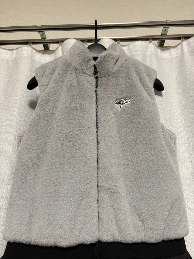 BEAMS GOLF ORANGE LABEL 中綿ボア ドッキング ワンピース