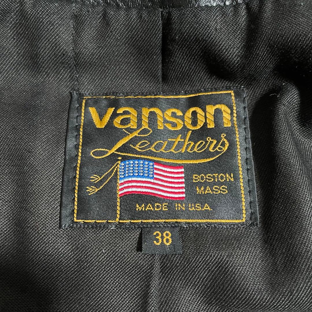 バンソン ライダースジャケット レザージャケット エンフィールド