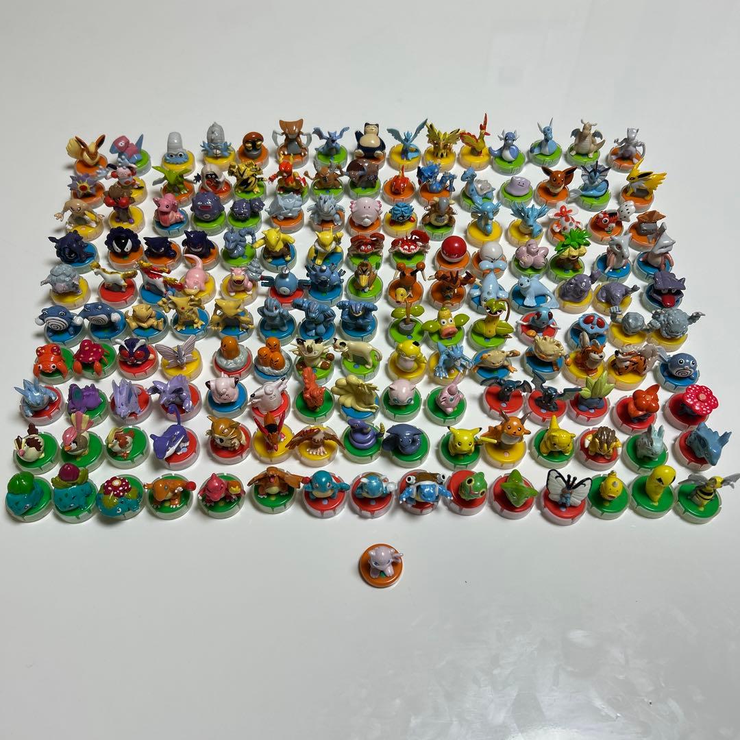 ポケモン　スタンプ　バンプレスト　151匹　コンプリートセット