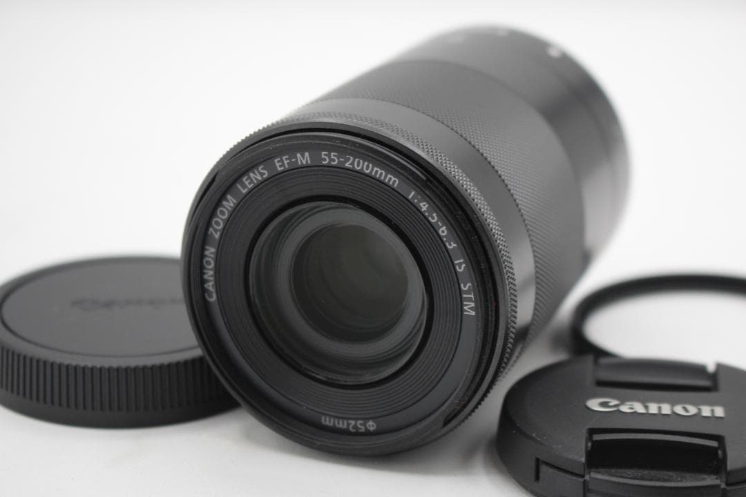新品級◆Canon EF-M 55-200mm F4.5-6.3 IS STM