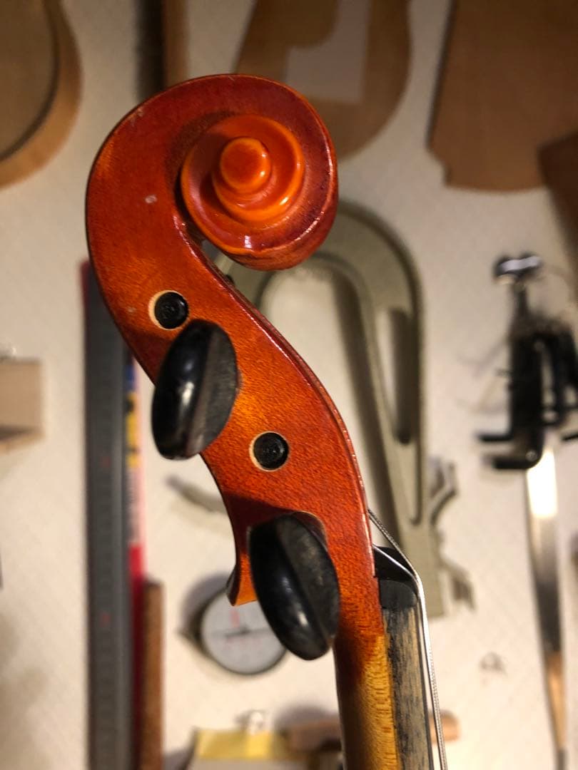 【駒&魂柱調整済】Suzuki分数バイオリンNo220 1/10 1983