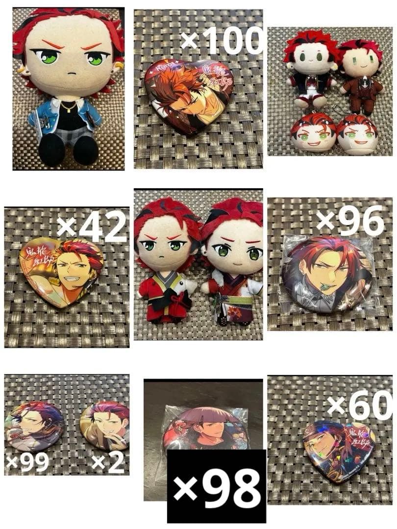 あんスタ 鬼龍紅郎 テーマスカウト2022 winter 宝石商 等1120点