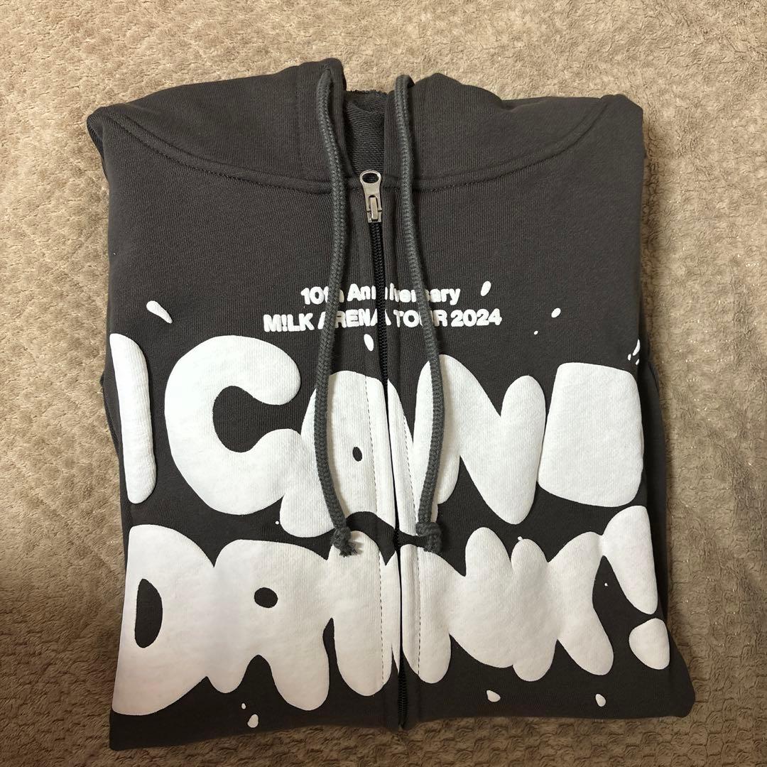 M!LK I CAN DRINK! かわいすぎジップパーカー