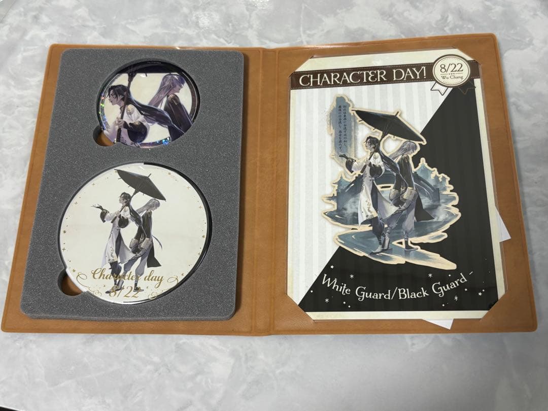 第五人格birthdayグッズセット 缶バッジ白黒無常