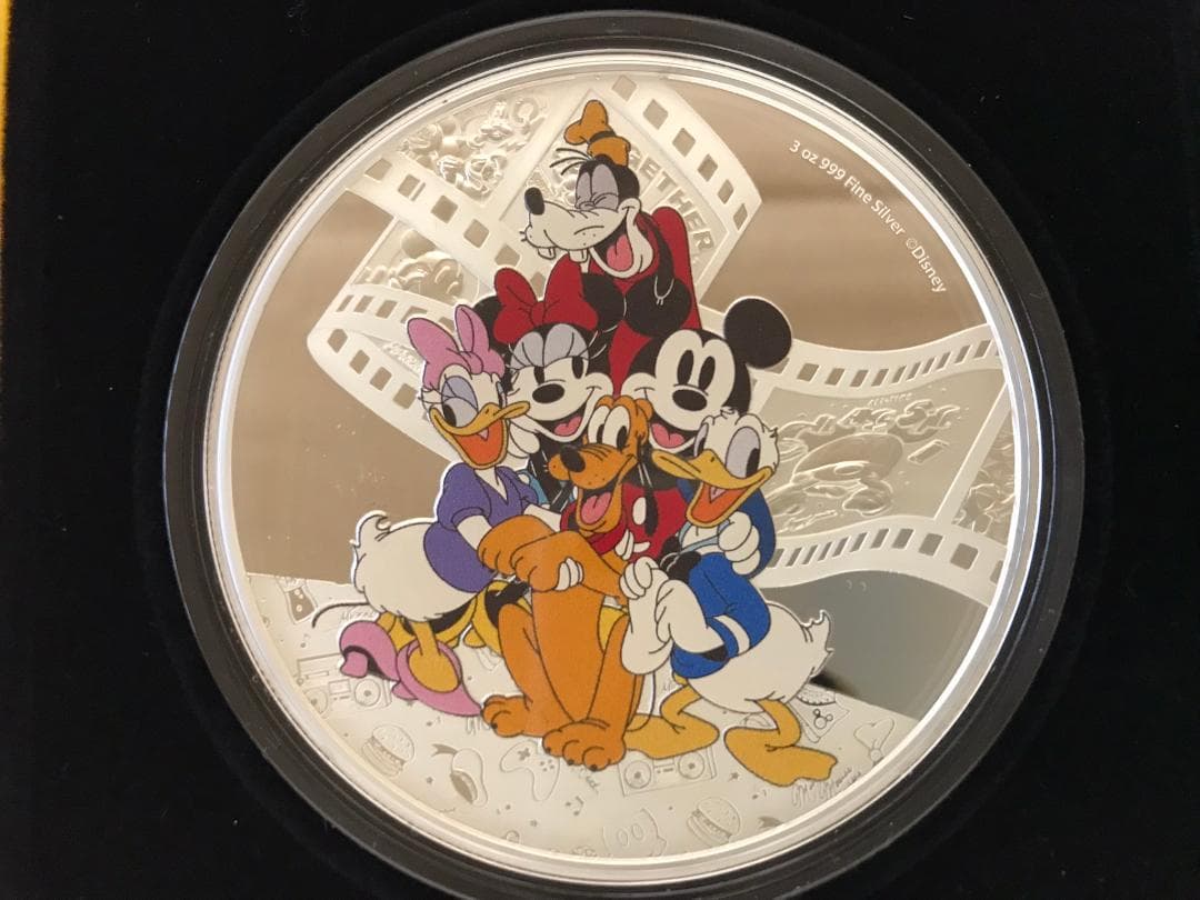 か*ー様 Disney ディズニー 100周年 記念 銀貨 限定 シリアルNo1