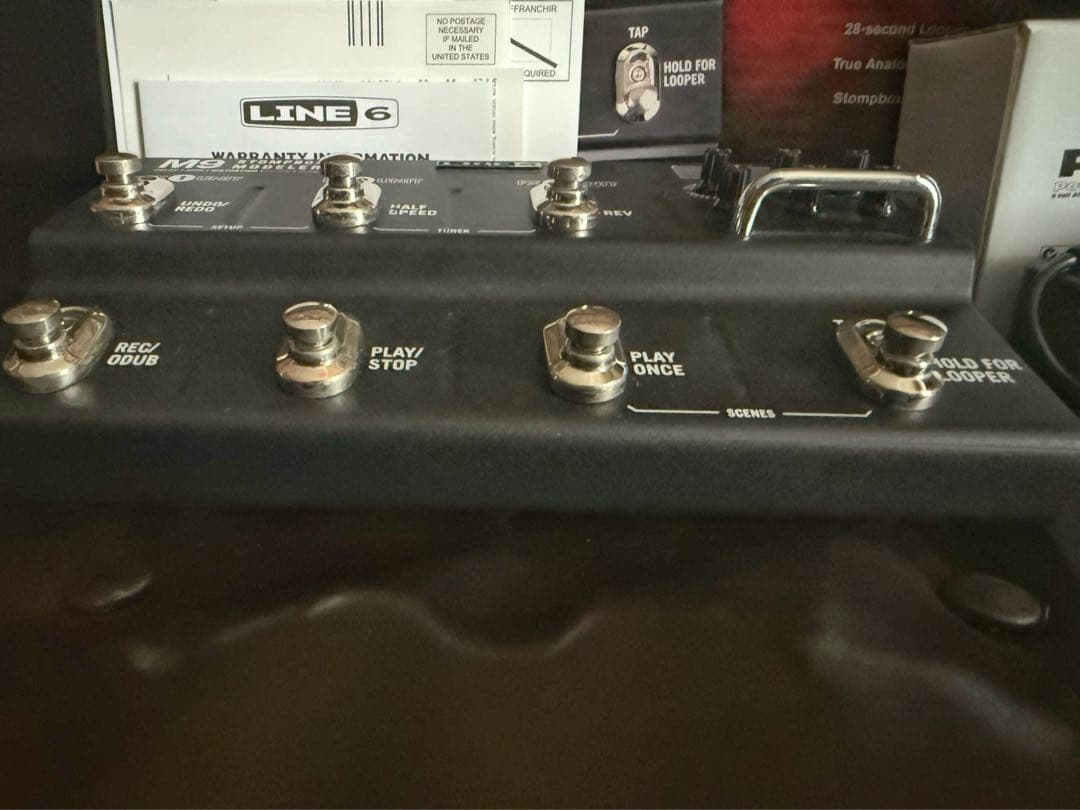 LINE 6 M9 Stompbox Modeler 社外製軽量アダプター付き