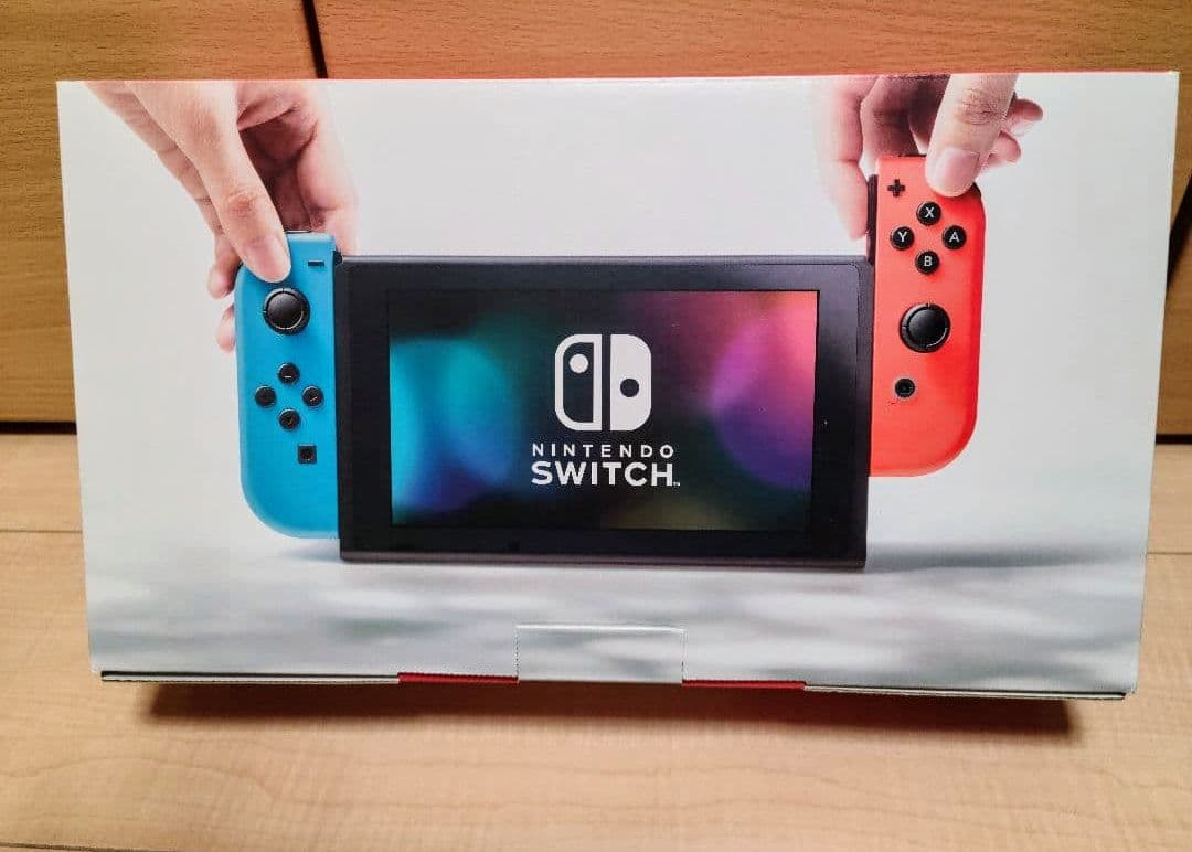 Nintendo Switch 本体 青/赤 ジョイコン付き・送料無料