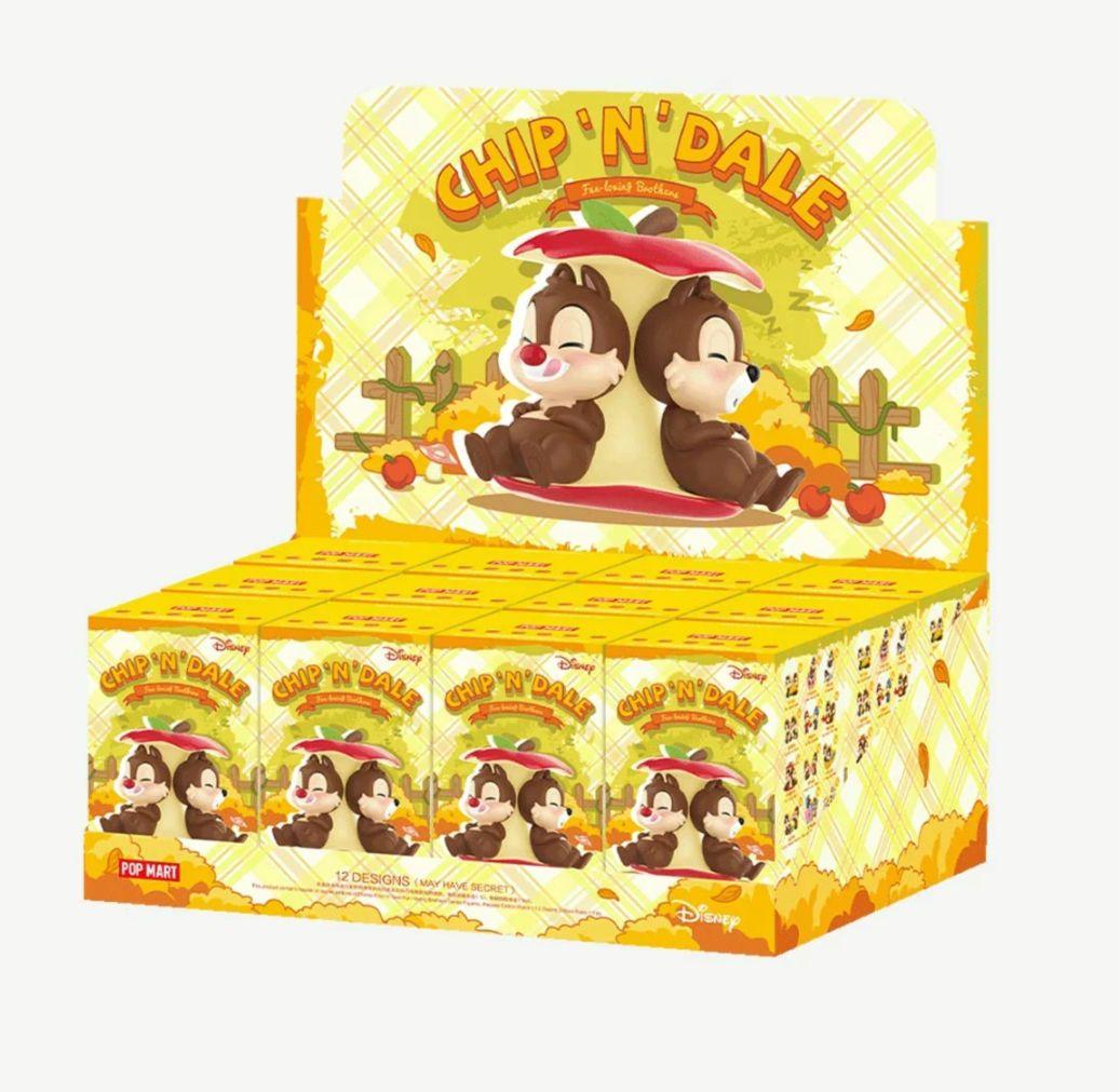 POP MART チップとデール　12箱入　フィギュア　ディズニー　りす