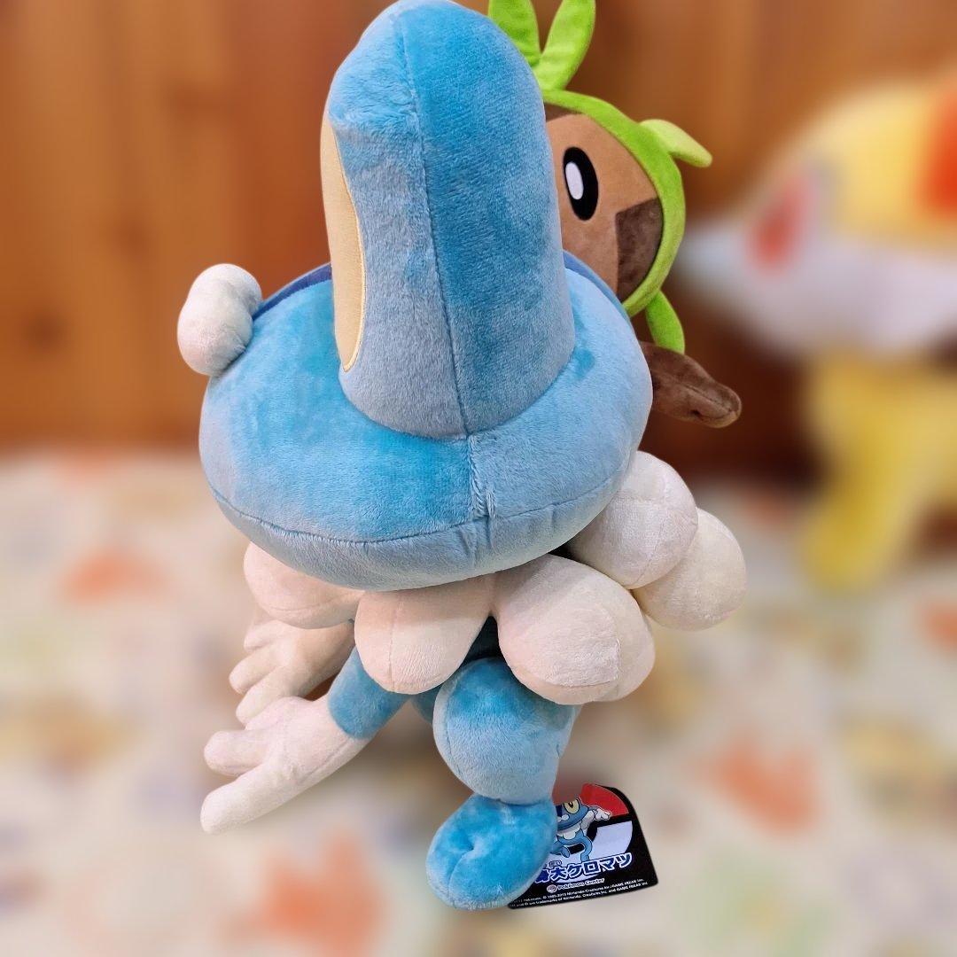 タグ付き　等身大　新品　フォッコ　ケロマツ　ハリマロン　ぬいぐるみ　セット