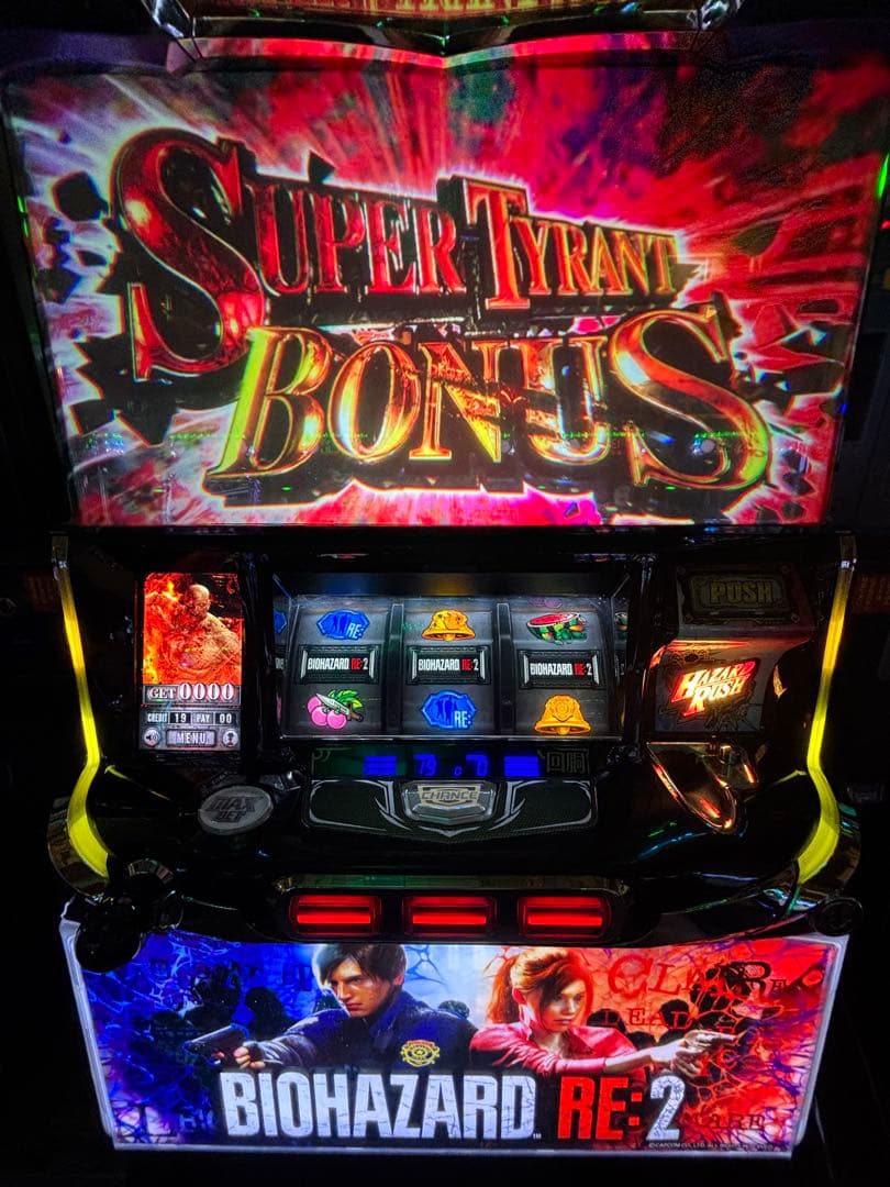スロット　バイオハザードre2