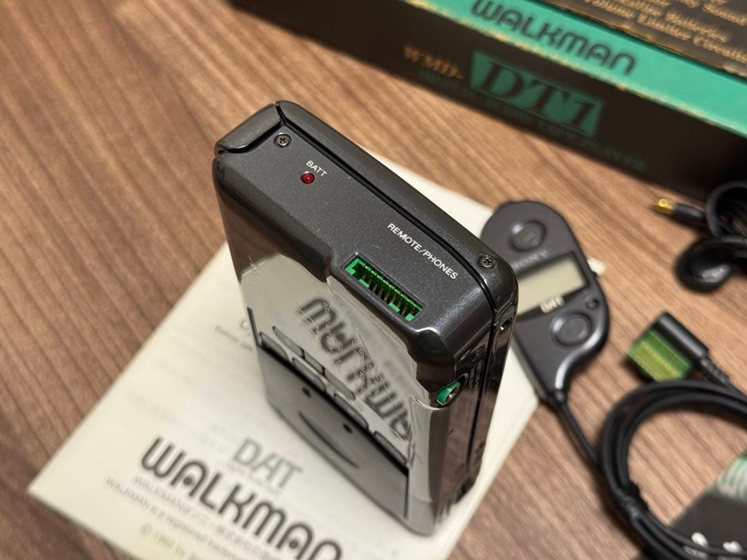 希少 元箱付き 整備済極上品 SONY ソニー テーププレーヤー WMD-DT1