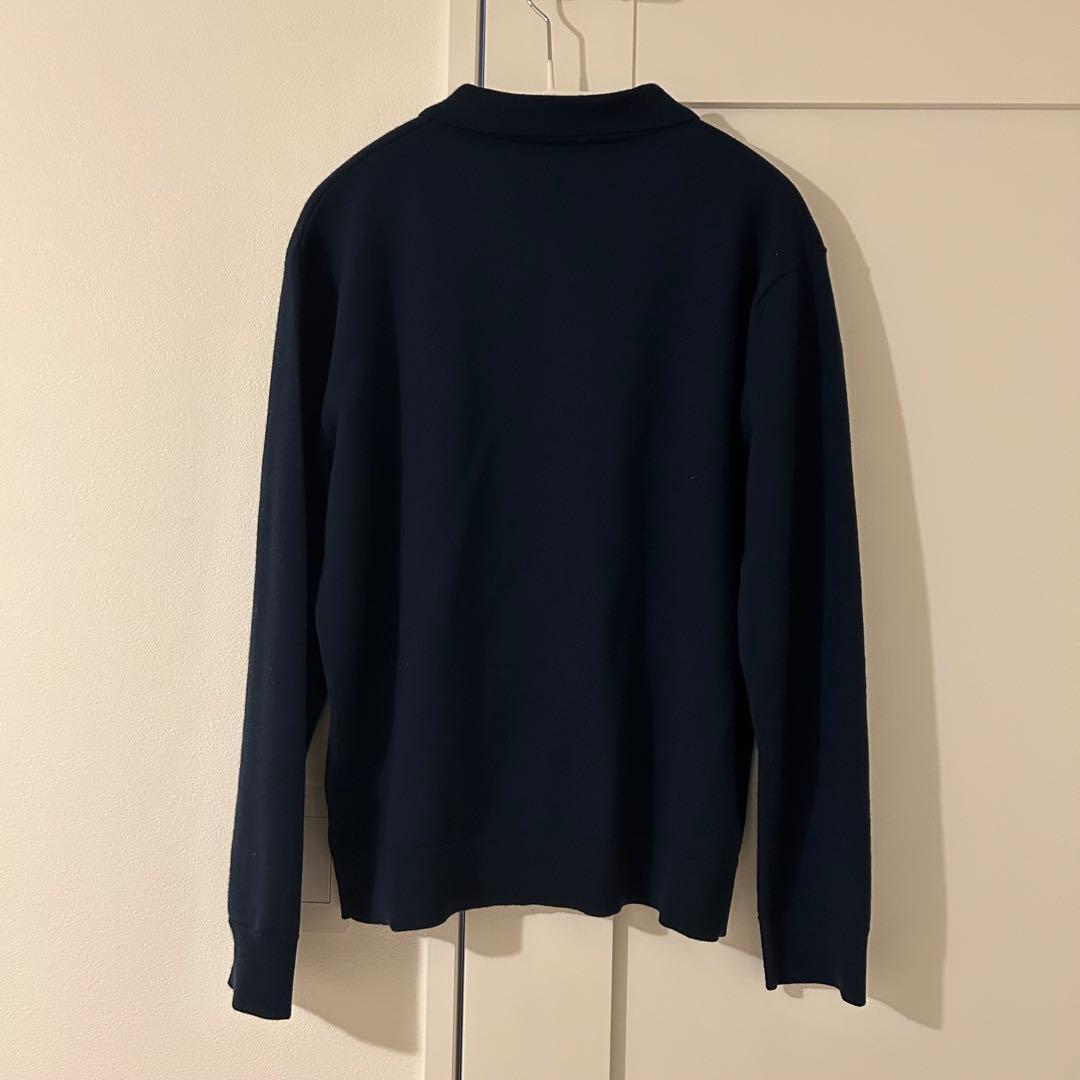 Gajess Kanon logo Polo Knit ネイビー 38