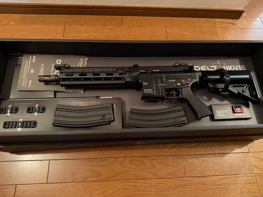 次世代電動ガン HK416 デルタカスタム ブラック