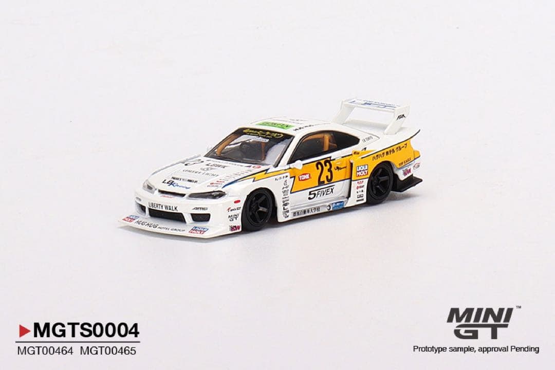 超レア！MINIGT LBレーシングトランスポーター,S15,R35,ER34