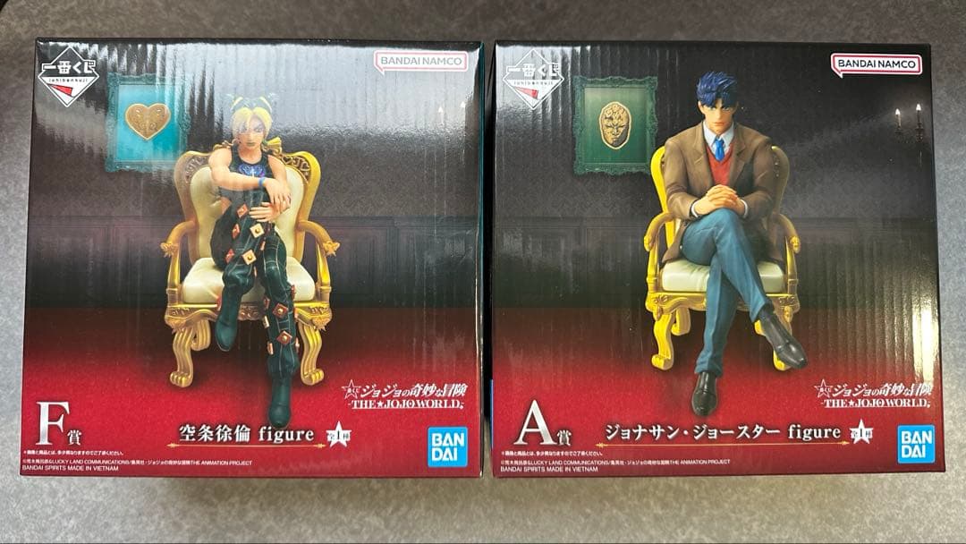 一番くじ ジョジョの奇妙な冒険 フィギュア　A賞　F賞
