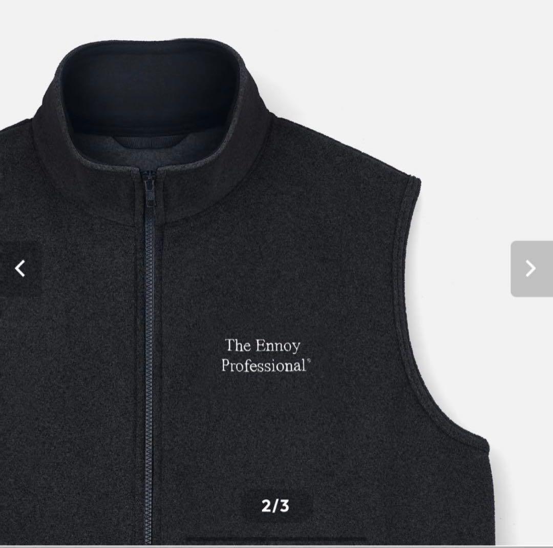 The Ennoy Professional ベスト Lサイズ ダークグレー