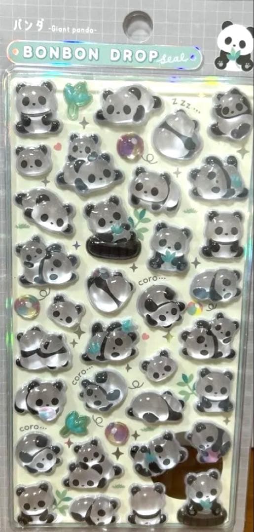 【新品.未開封】オリジナルボンボンドロップシール9枚セット