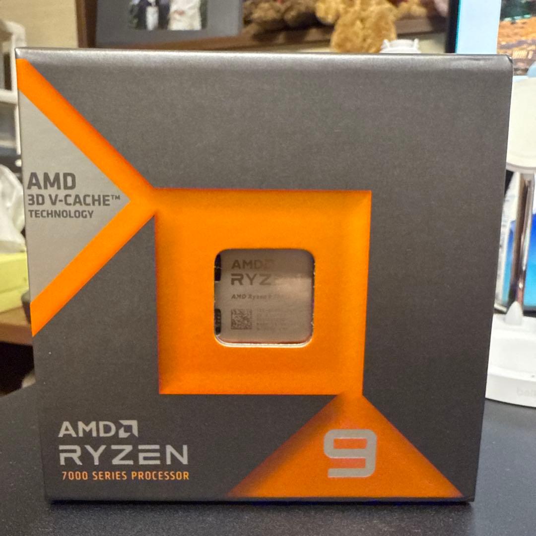 AMD Ryzen 9 7950X3D CPU 箱付き