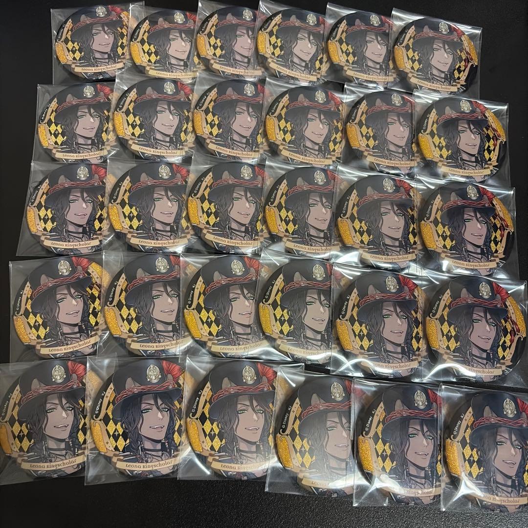 ツイステ レオナ プレイフル・ドレス 缶バッジ