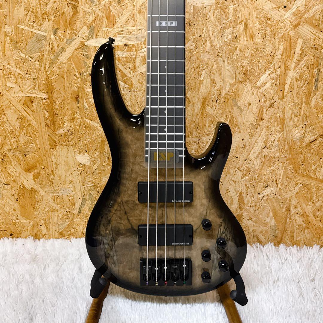 極美品 E-II/ESP BTL-5 5弦ベース Bottom LineBass