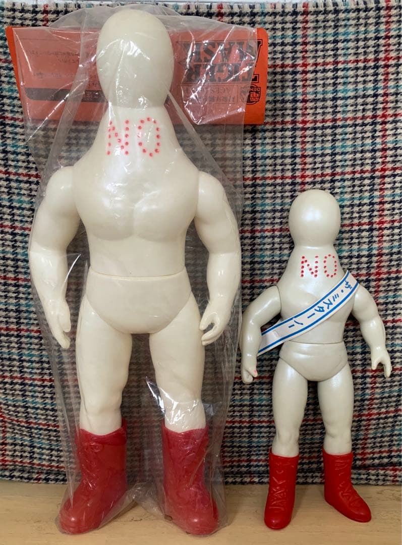 タイガーマスク。中島製作所。ミスターノー。スタンダードとビッグサイズフィギュア