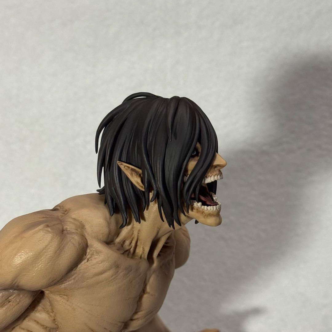 一番くじ 進撃の巨人 壁の外の世界 ラストワン賞 エレン （巨人） 開封品