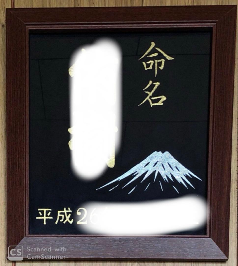 オリジナル家紋額