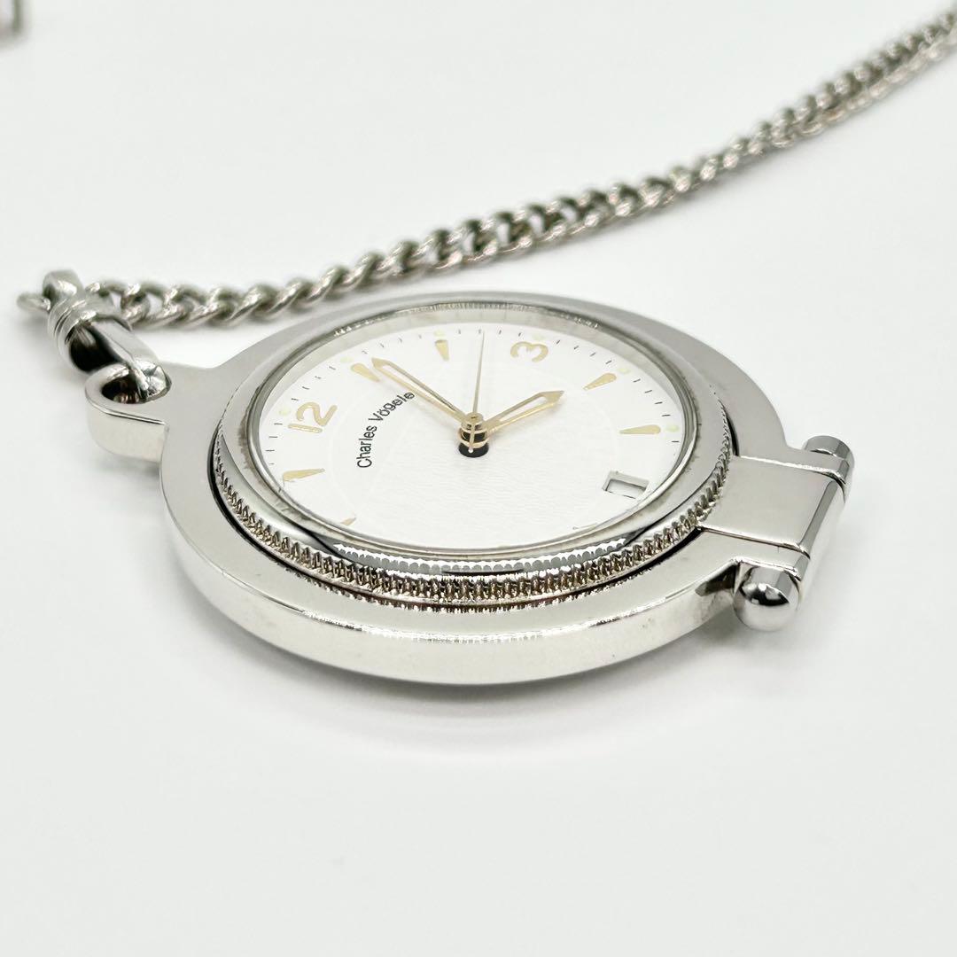 Charles Vogele シャルルホーゲル 925 シルバー 懐中時計