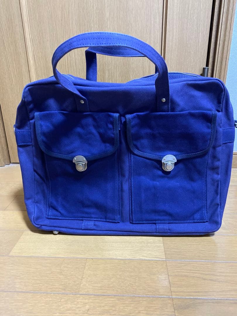 信三郎帆布　ビジネスバッグ　ボストンバッグ　ショルダーベルト