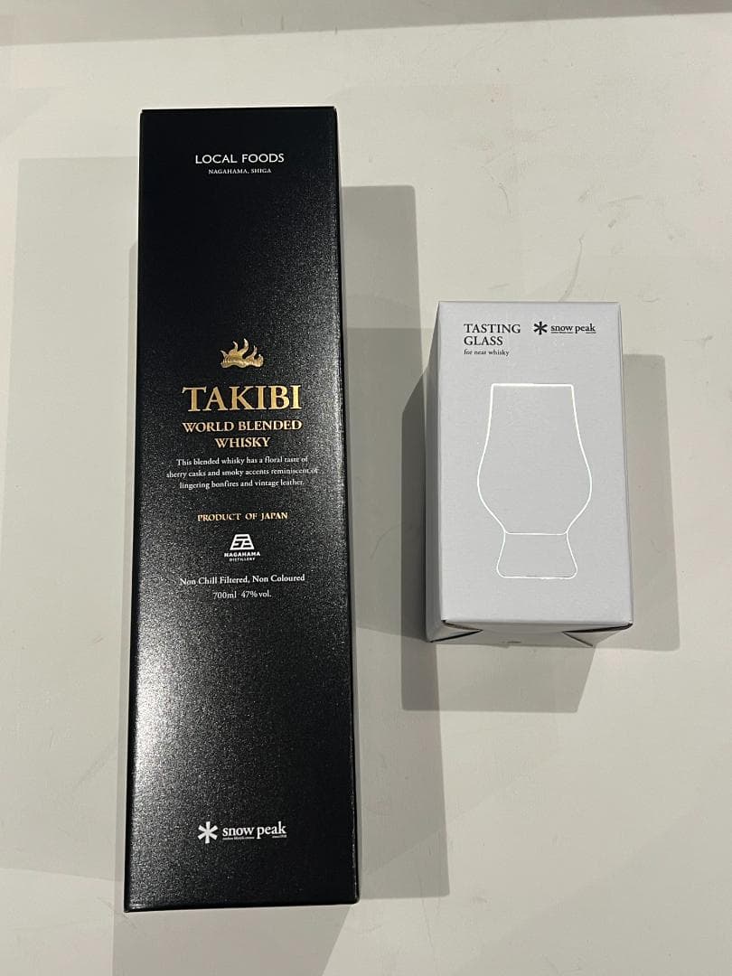 TAKIBIウイスキー＆テイスティンググラス