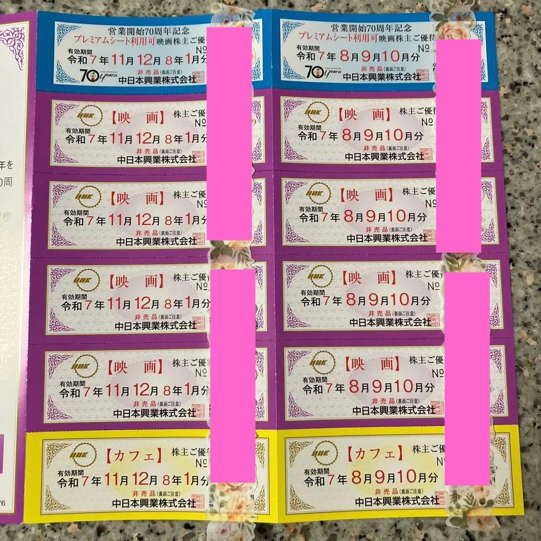いろいろ　映画鑑賞券