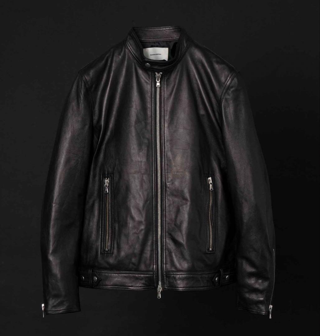 ジャケット・アウター Dress-FitSheepLeatherSingle Rider Jacket