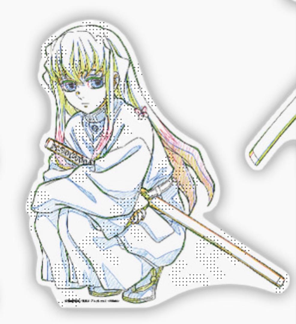 鬼滅の刃 ダイニング　書き下ろしイラスト スタンディPOP原画版 時透無一郎