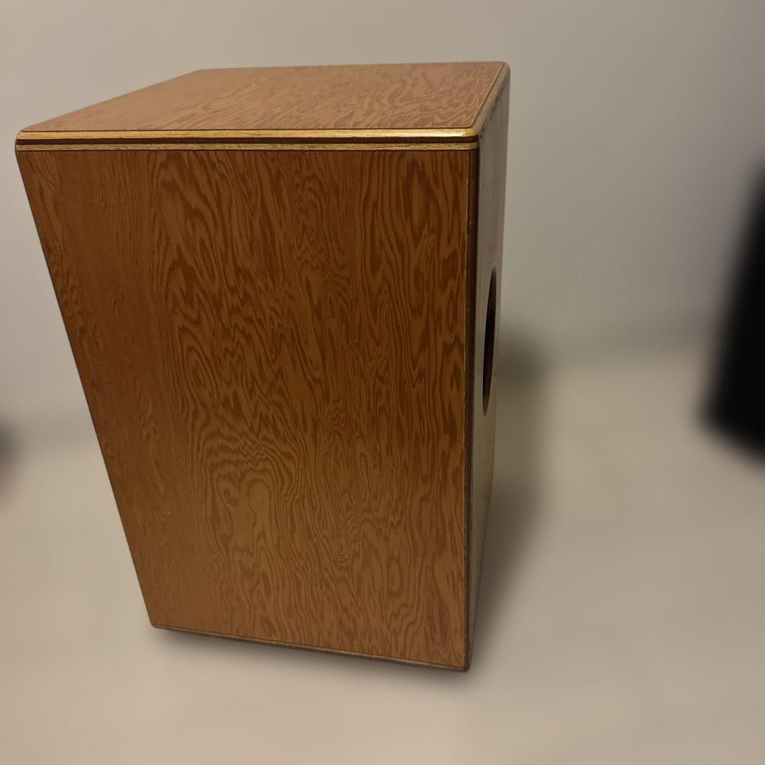 【美品・プロテクションラケットケース付】カホン　ハマサキ　濱崎商会