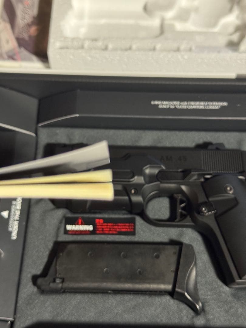 AM 45 Ver.LLENN Vorpal Bunny ガスガン黒と2丁セット