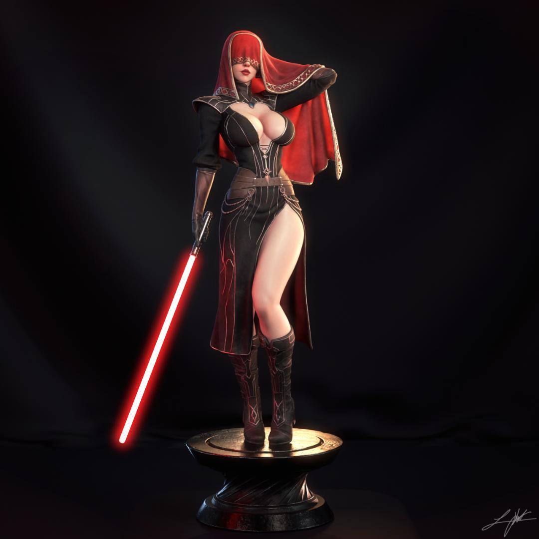 1/4　未塗装 未組立　フィギュア　ガレージキット　ヴィサス　スター・ウォーズ