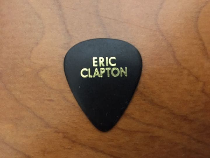 ERIC CLAPTON  Pilgrimツアー使用済み⁉︎ギターピック