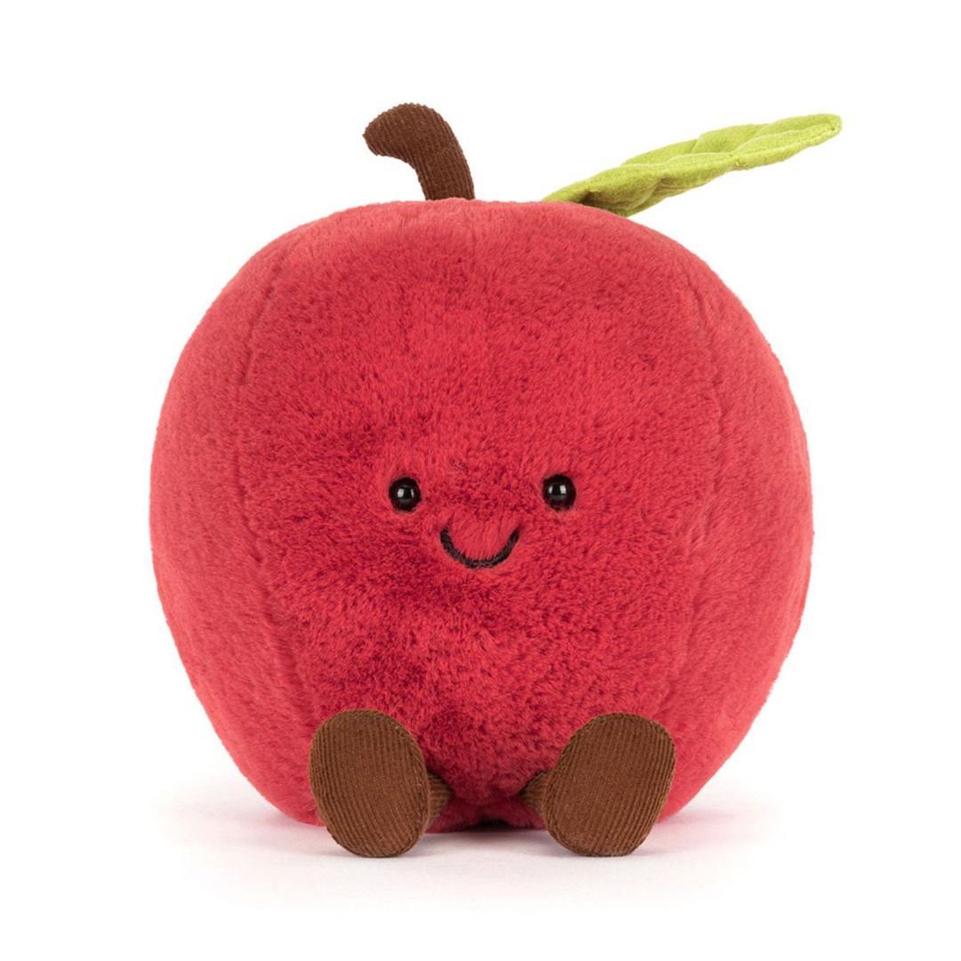 新品　ジェリーキャット　りんご　リンゴ　アップル　ぬいぐるみ　袋付　座高13㎝